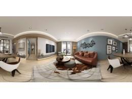 立体城7-1302客厅全景现代