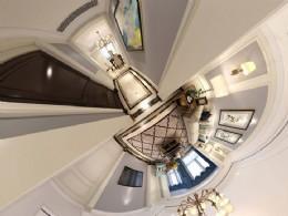 东游装饰-金域中央--客厅全景