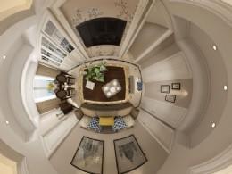 东游装饰-欧洲城2期--客厅全景