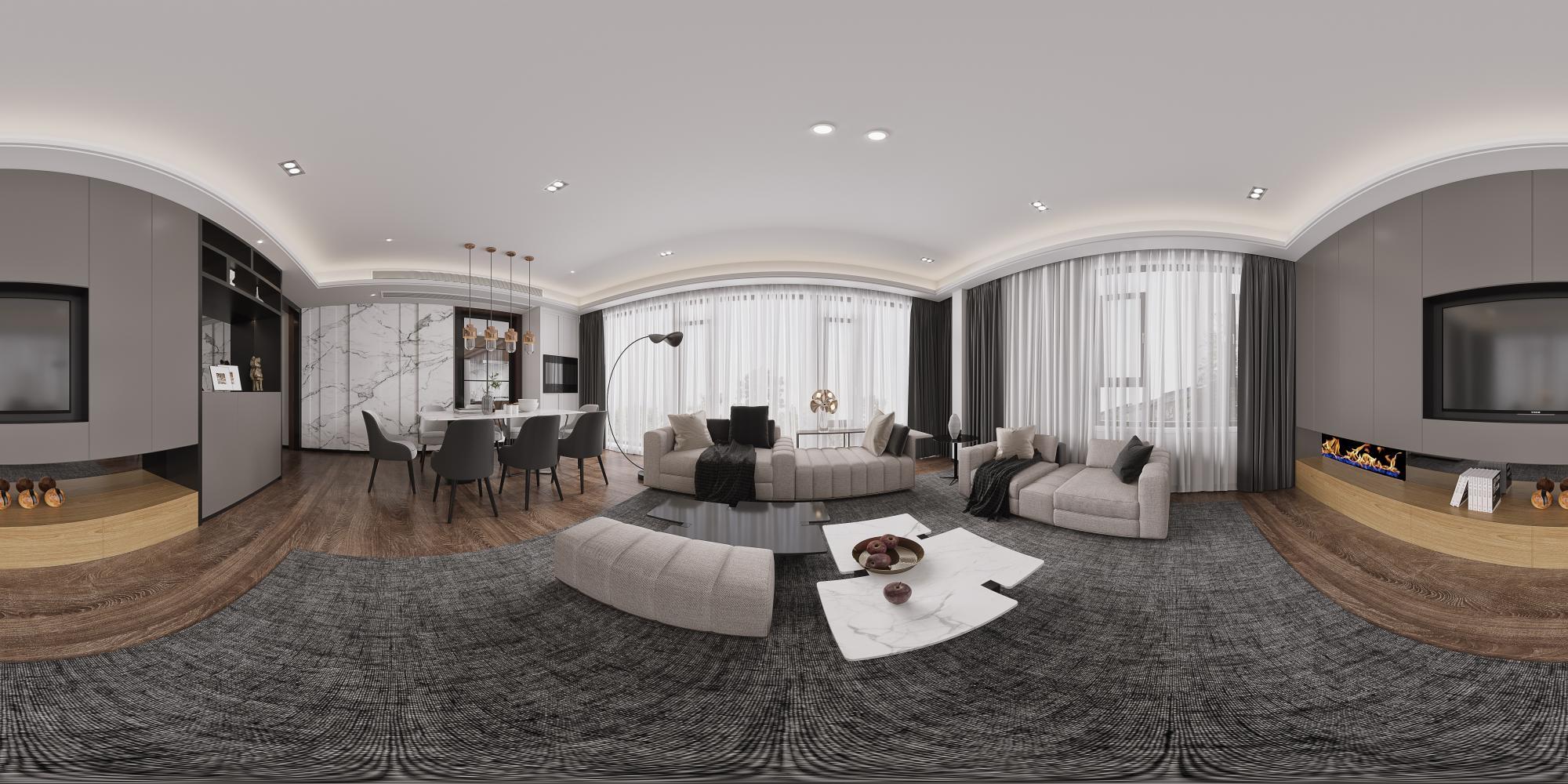 白麓城香颂苑1-601全景