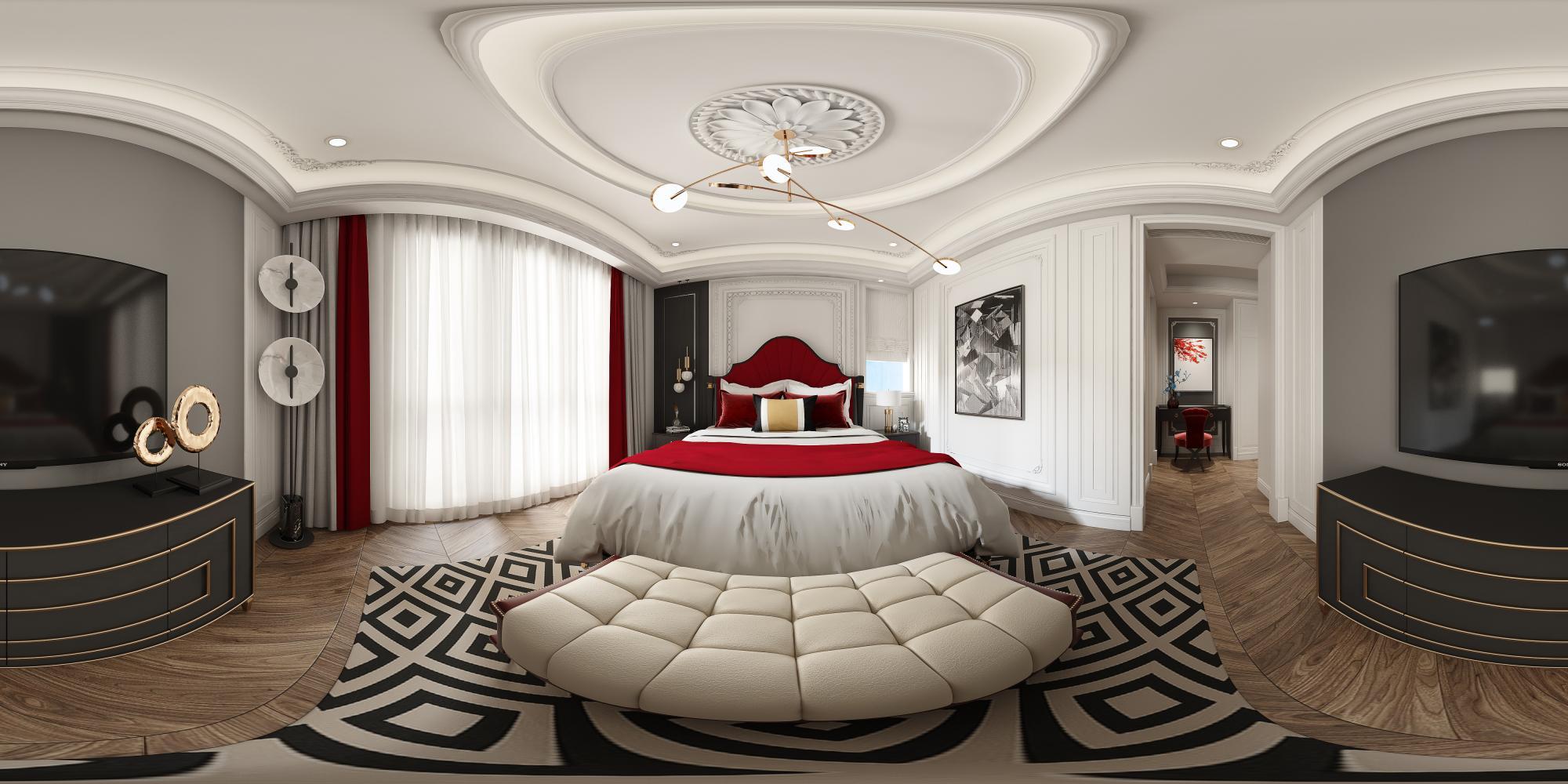 将军华府2-1205卧室1