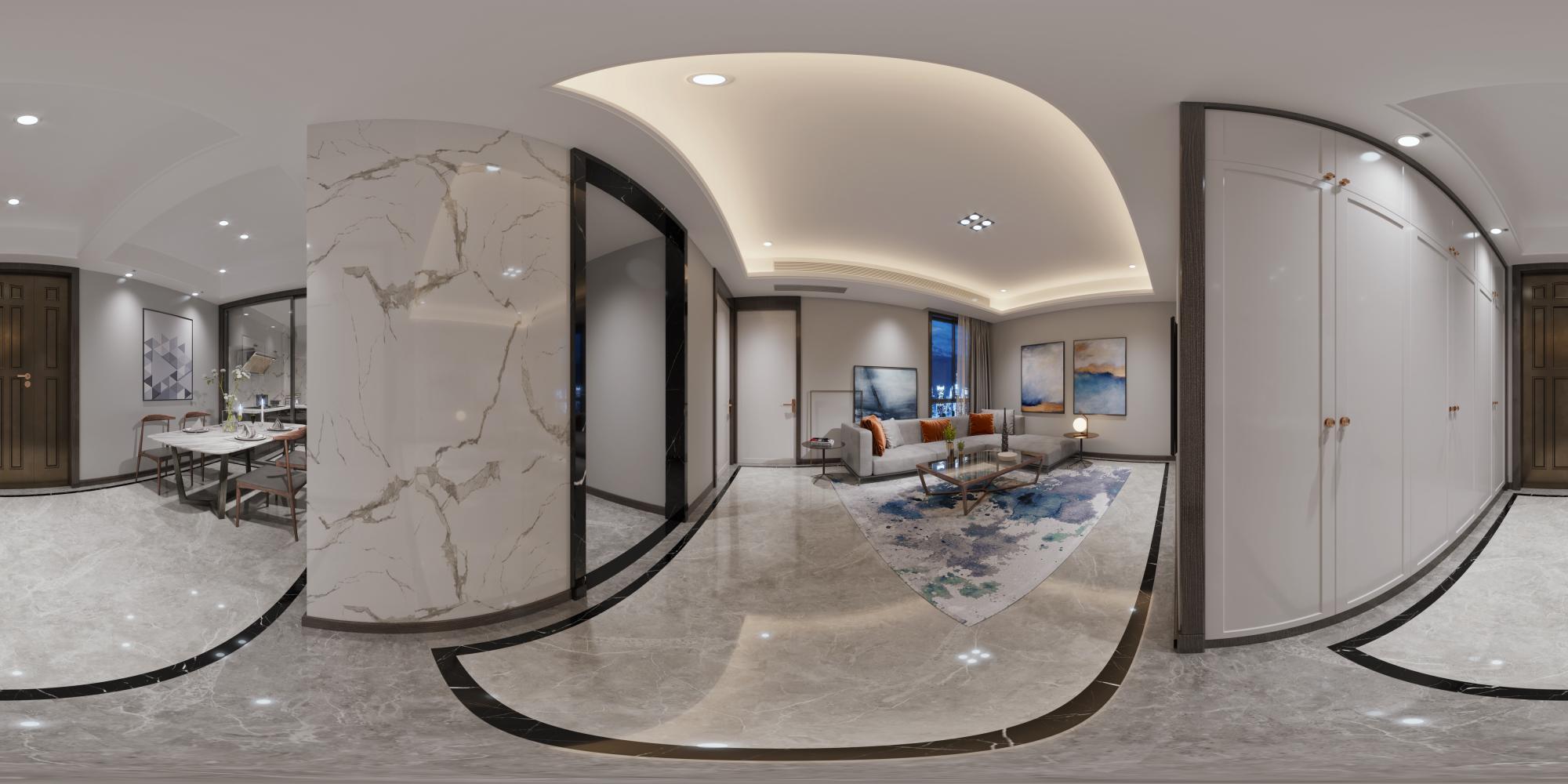 甲里家园4-2802全景